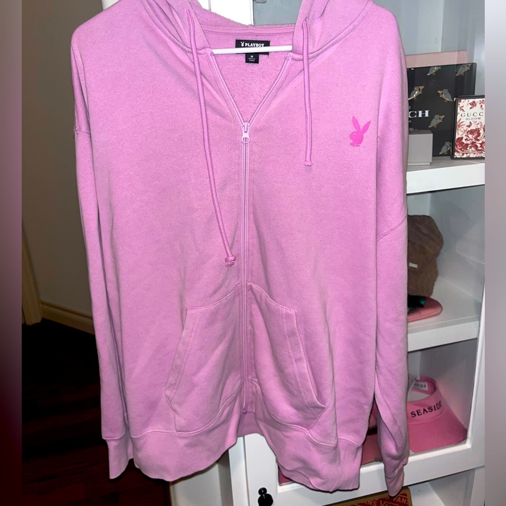 playboy zip up